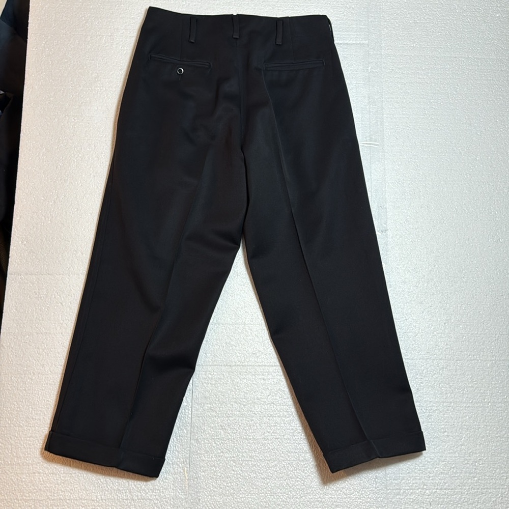 Vintage Double RRL Ralph Lauren Wool Charcoal Trousers - Picture 5 of 9